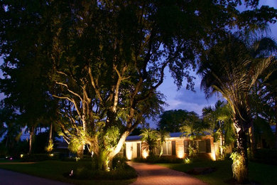 Inspiration for a coastal exterior home remodel in Miami