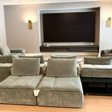 Luxury Media Room & Entertainment Lounge Design