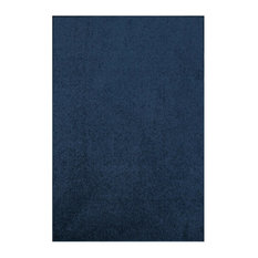 Furnish My Place Navy 3' x 6' Solid Color Rug Made In Usa
