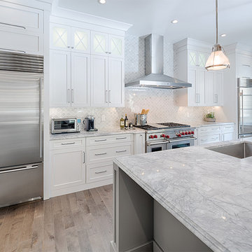 Traditional Kitchen Cabinetry with Casual Appeal