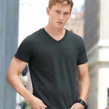CUSTOM V-NECK T-SHIRT PRINTING AND EMBROIDERY