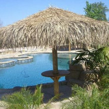 Thatched umbrella would be nice