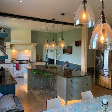 Kitchen Before & After: Handmade Shaker Transformation - AFTER