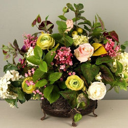 Faux floral arrangements - Artificial Flower Arrangements