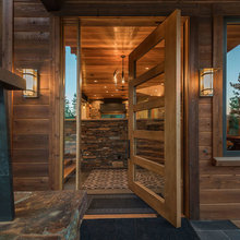 Truckee House Entryway
