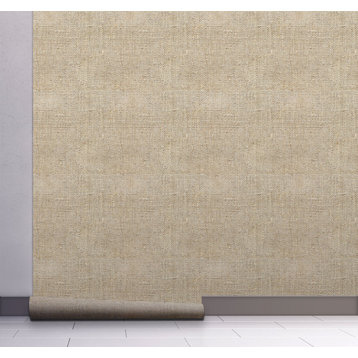 GW6011 Faux Canvas Texture Peel &Stick Wallpaper Roll 20.5in Wide x 18ft Long