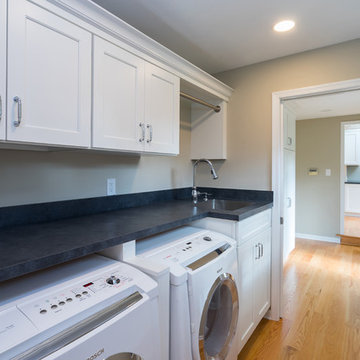 Bright Laundry Room Design in Yardley, PA