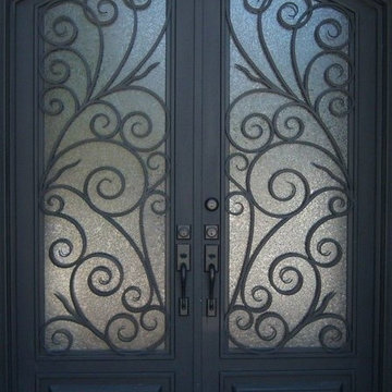 Napoli Wrought Iron Door