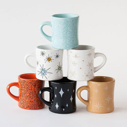 Retro Diner Coffee Mugs - Mugs