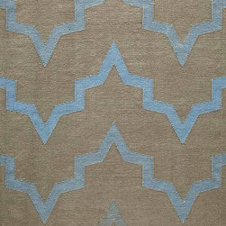 Cotton Dhurrie 552 olive - Rugs