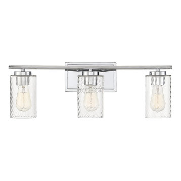 chrome vanity light bar