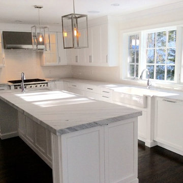 Stunning White Shaker Kitchen - Tenafly, NJ
