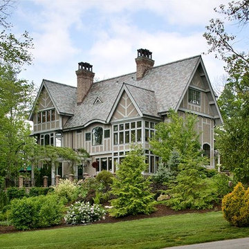 Art Nouveau Tudor Exterior