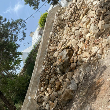 Retaining Walls, mailboxes, & columns, signs