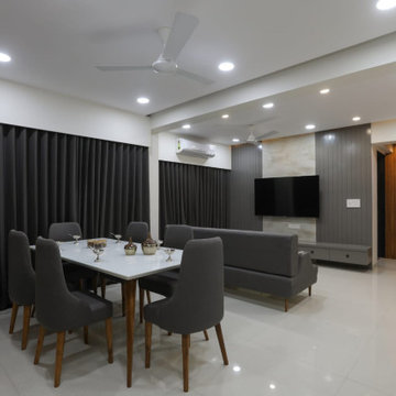 4BHK _ FLAGSHIP INTERIORS _ GANDHINAGAR