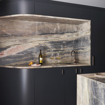 Healdsburg House Home Bar