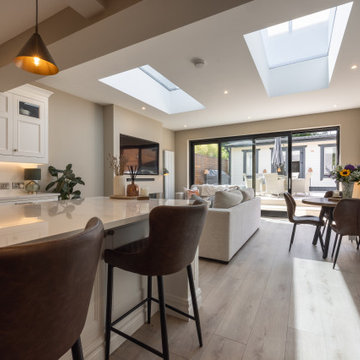 Albany Oak SPC Vinyl flooring - Living room