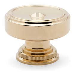 R.W. Atlas Rosette 1 5/8" Knob - Cabinet And Drawer Knobs