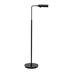 House of Troy Generation Floor Lamp Matte Black Finish - Floor Lamps