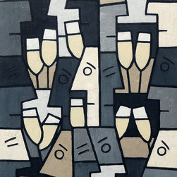 Champagne Anyone? - Paintings