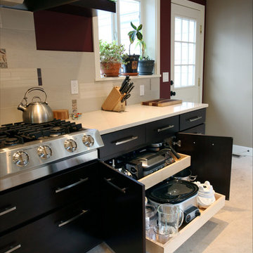 North Portland Contemporary Kitchen Remodel