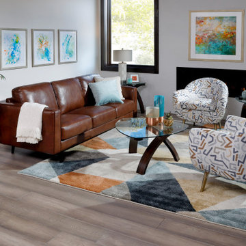 Retro Chic Meets Luxurious Comfort