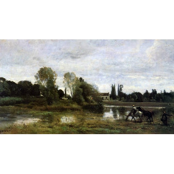 Jean-Baptiste-Camille Corot Ville d'Avray Wall Decal