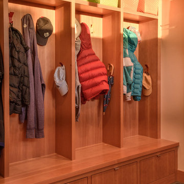 Modern Bend Oregon Home-Mud Room