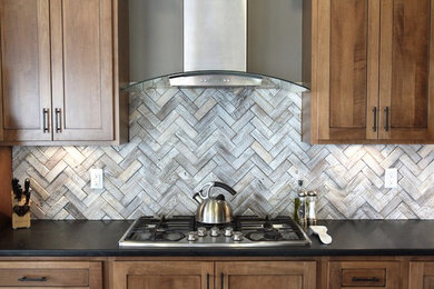 Eclectic kitchen photo in Phoenix
