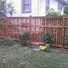 fence dog run