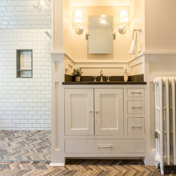 Attractive Attic Bathroom
