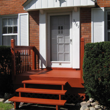 Exterior Front Entry Deck