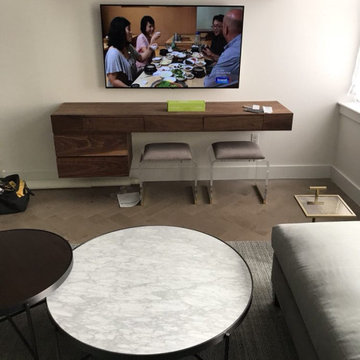 Family Room Audio + Visual Installations