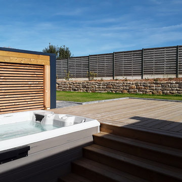 spa et terrasse