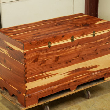 Cedar Wedding Chest Restoration Project in Fort Collins