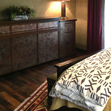 Rustic Bohemian Guest Bedroom