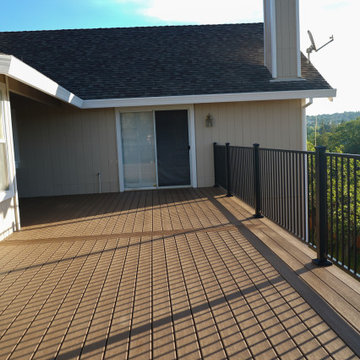 Custom Trex Composite Deck Built From Scratch – El Dorado Hills, CA