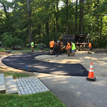 Circular Cobble Driveway Project