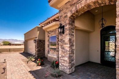 Inspiration for an exterior home remodel in Phoenix