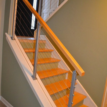 Cable Railing Staircase Madison WI