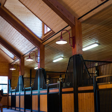 Equestrian 72 Horse Barn