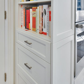 Shore Kitchen White Peninsula