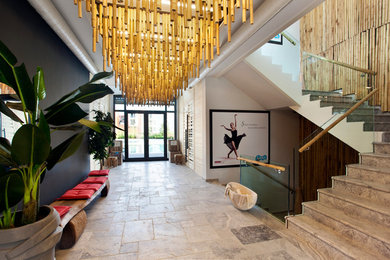 Inspiration for a contemporary home design remodel in Other