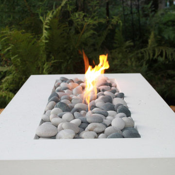 ICON Ultralight Concrete Fire Table by Alera DEcor