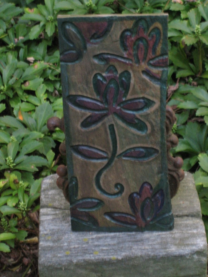 Stone Art for meditation garden