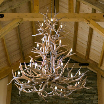 Hand Crafted Antler Chandeliers
