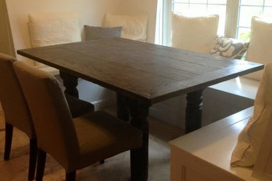 Kitchen Built-in and Farm Table