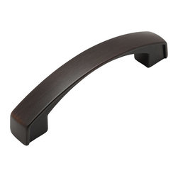 Cosmas - Cosmas 616-96ORB Oil Rubbed Bronze Cabinet Pull, 3-3/4" Hole Centers, Set of 5 - Cabinet And Drawer Handle Pulls