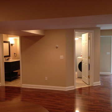 Transitional Basement in Ridgefield, CT