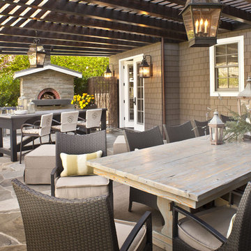 Patio and outdoor grill